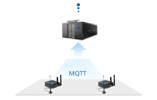 工業網關支持物聯網領域標準協議MQTT phone